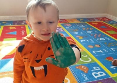 Kids busy in art, craft and special engagement programs